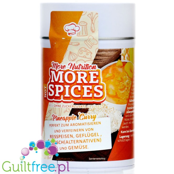 More Nutrition More Spices Pineapple Curry - curry spice blend with pineapple for rice, poultry and vegetables