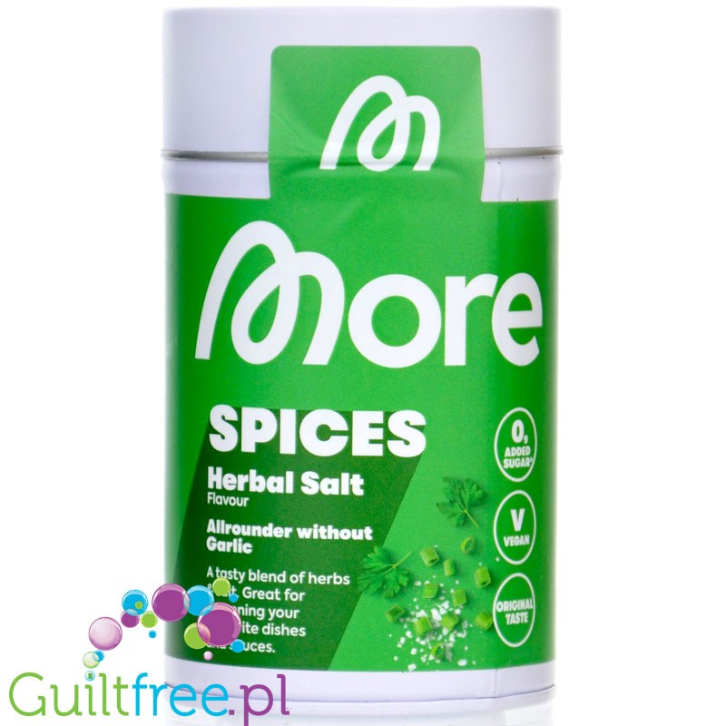 More Nutrition More Spices Herbal Salt - universal herbal salt without garlic