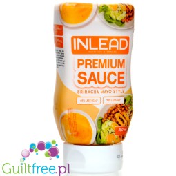 Inlead Premium Sauce Sriracha Mayo - spicy pepper-mayonnaise sauce 70% less fat