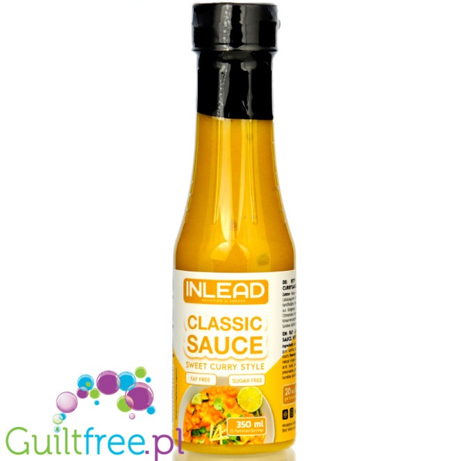 Inlead Classic Sauce  Sweet Curry - sos curry bez cukru i bez tłuszczu tylko 32kcal