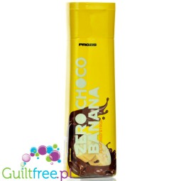 Prozis Syrup Zero, Choco Banana - sugar-free syrup with chocolate and banana flavor