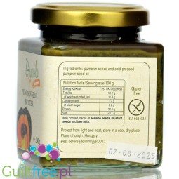 Grapoila Pumpkin Seed Butter Raw - surowa miazga z pestek dyni 100%, pasta dyniowa