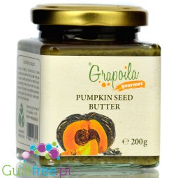 Grapoila Pumpkin Seed Butter Raw - 100% raw pumpkin seed pulp, pumpkin paste