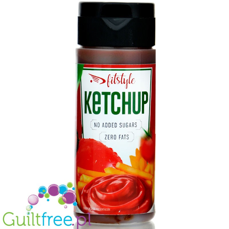 FitStyle Ketchup Zero - niskokaloryczny ketchup bez dodatku cukru 40kcal