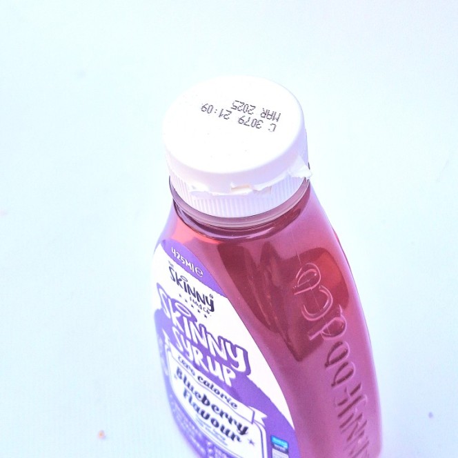 *DEFECT* Skinny Food Blueberry zero calorie syrup