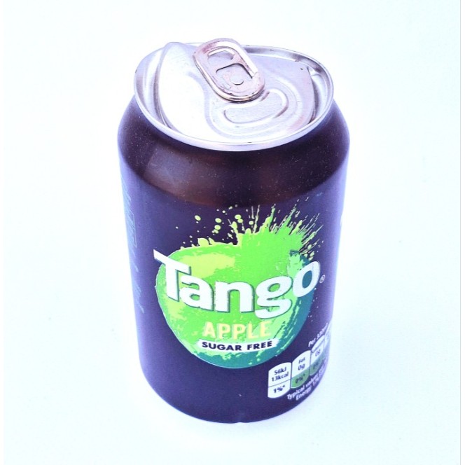 *DEFEKT* Tango Sugar Free Apple 330ml - napój zero kcal bez cukru zielone jabłuszko