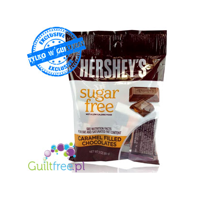 Hershey's Sugar Free Hershey's Caramel Filled Milk Chocolate
