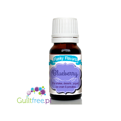 Funky Flavors Blueberry for shakes, desserts, yoghurt, ice cream & pancakes