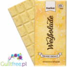 White chocolate without sweetened sugar Finnish xylitol with coconut