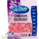 De Bron Raspberry Gum Drops sugarfree 