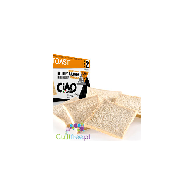 Ciao Carb Crunchy wheat toasts with reduced energy and low carbohydrate content