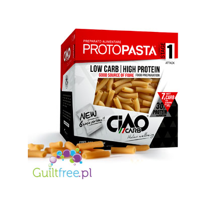 Ultra Low Carb Protopasta Sedan Prepared alimentare ad elevato contenuto proteico - High Protein Ultra Carbohydrate Pasta Extrac