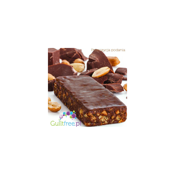 Extend Nutrition, AnytimeBar, Chocolate Peanut Butter - Chocolate bar protein with peanuts with low glycemic index, high protein