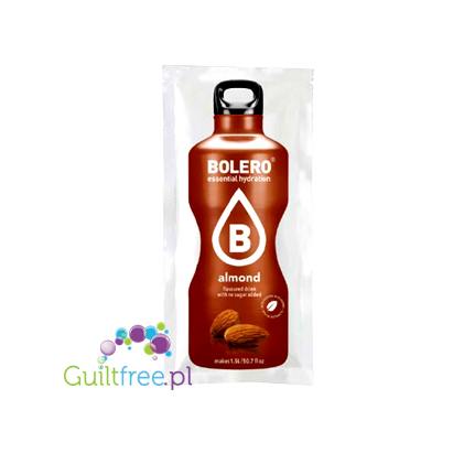 Bolero Instant Fruit Flavored Drink with sweeteners, Almond