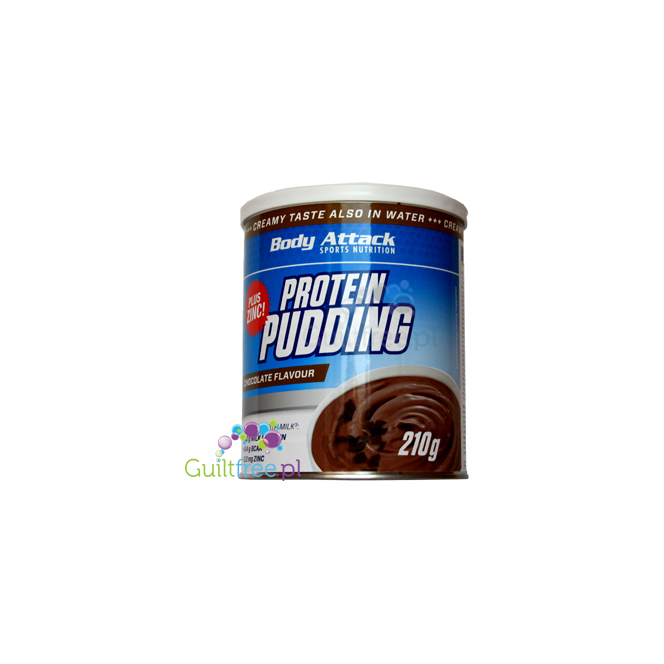 Body Attack protein chocolate pudding plus zinc 