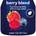 Bolero Instant Fruit Flavored Drink with sweeteners, Berry Blend 