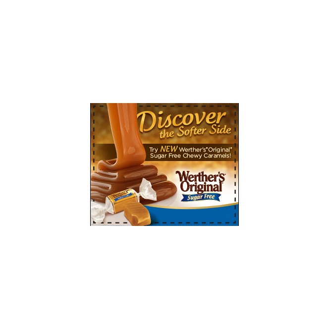Werther's Original Sugar Free Chewy Caramels - Dairy soft caramels without sugar