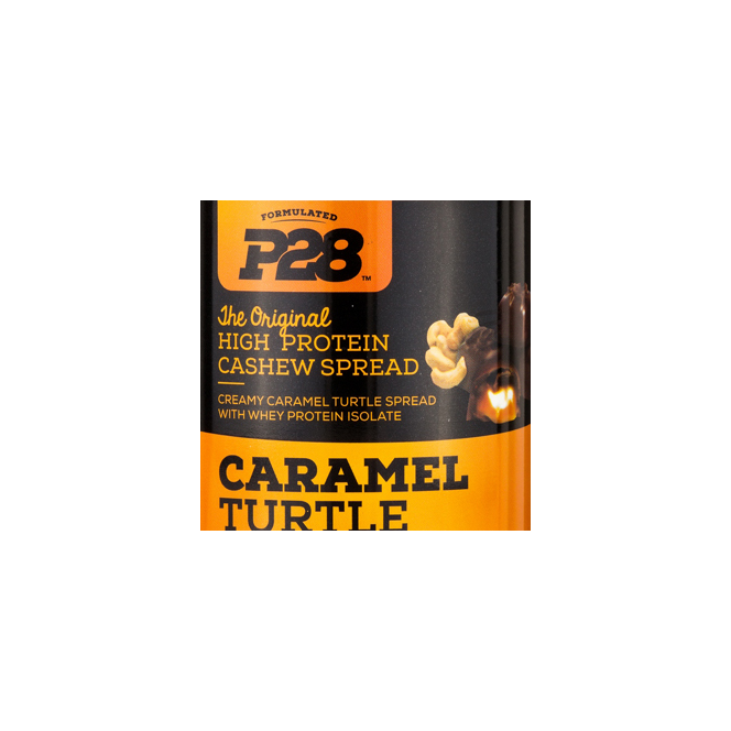 P28 Caramel Turtle - karmelowo czekoladowe masło cashew z białkie