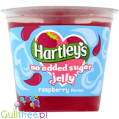 Hartley's Raspberry  Jelly 10kcal - gotowa galaretka bez cukru Malinowa