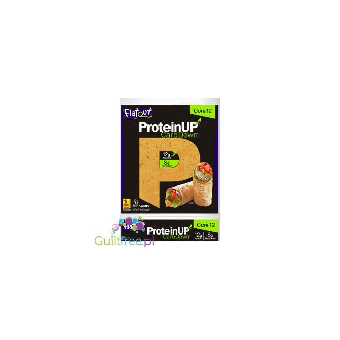 ProteinUP Core 12 - Wrapsy niskowęglowodanowe 12g białka - Pełnoziarniste