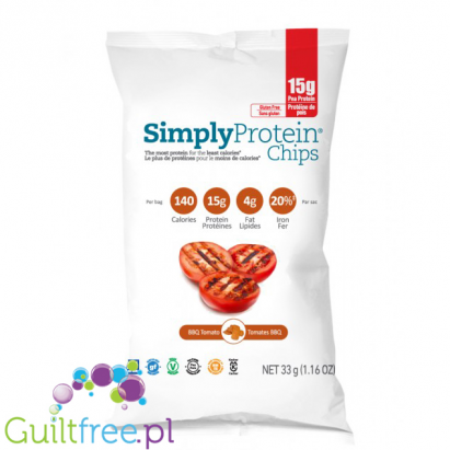 Simply Protein Chips BBQ TOMATO