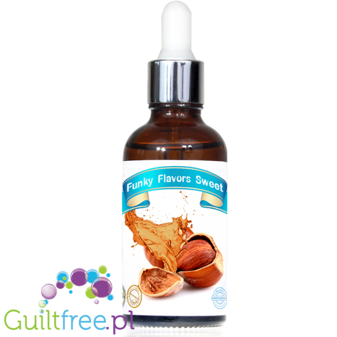 Funky Flavors Sweet Highly Concentrated Hazelnut Food Flavored with sweeteners