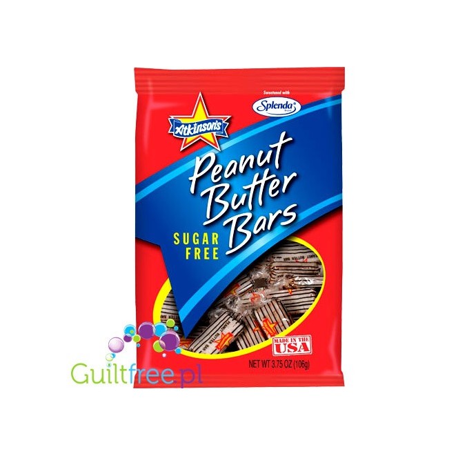 Atkinson s Sugar Free Peanut Butter Bars