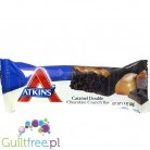 Atkins Snack Caramel Double Chocolate Crunch Bar - Carbohydrate low caramelized chocolate bar with chocolate caramel filling