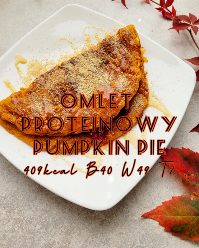 Proteinowy Omlet Pumpkin Pie