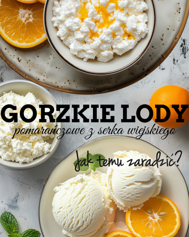 Dlaczego lody pomarańczowe w Ninja Creami są gorzkie?