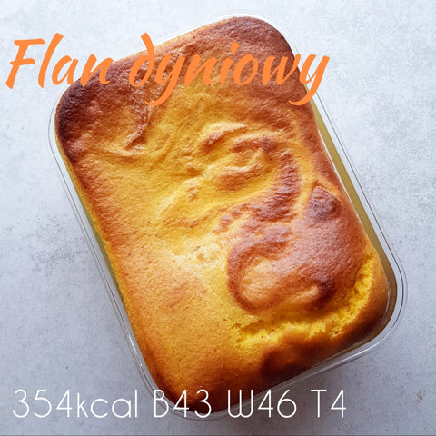 Proteinowy flan dyniowy - mega objętościowy posiłek na redukcji