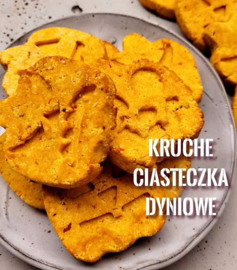 Kruche ciasteczka dyniowe bez cukru - łatwy przepis