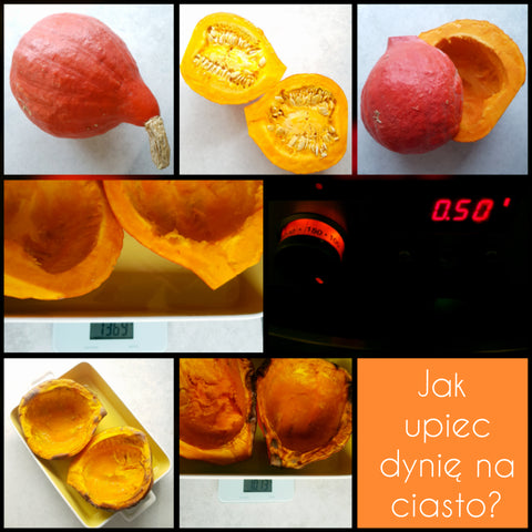 Jak upiec dynię & zrobić puree z dyni na ciasto i jak policzyć jego kaloryczność?