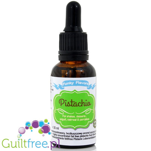 Funky Flavors Pistachio flavor for shakes, desserts, yogurt, ice cream & pancakes