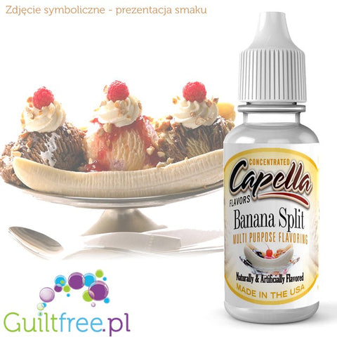Capella Flavors Banana Split Flavor Concentrate