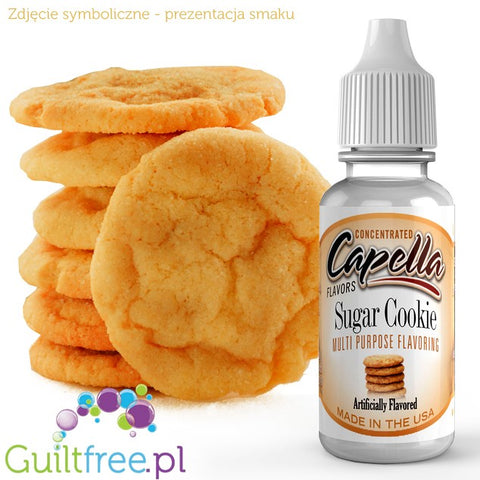 Capella Flavors Sugar Cookie Flavor Concentrate - Concentrated sugar-free and fat-free food flavoring: sugar biscuit