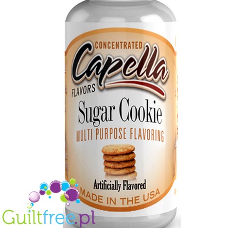 Capella Flavors Sugar Cookie Flavor Concentrate - Concentrated sugar-free and fat-free food flavoring: sugar biscuit