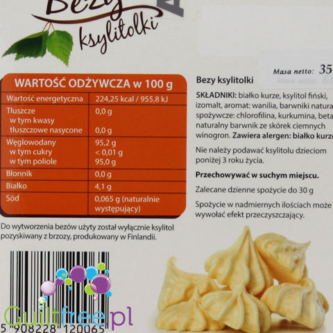 Aka Xylitol-sweetened sugar mice without sugar