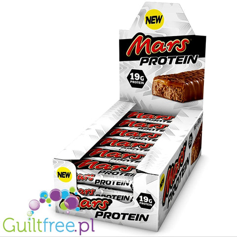 Mars Protein and a high protein bar