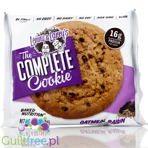 Lenny & Larry Highprotein All Natural Vegan Complete Cookie Oatmeal Raisin All Natural
