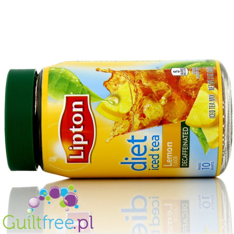 Lipton Ice Tea Zero Lemon - Ice Tea Cytrynowa bez Cukru