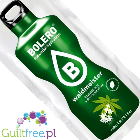 Bolero Instant Fruit Flavored Drink with sweeteners, Asperula