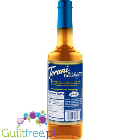 Torani Sugar Free French Vanilla Syrup