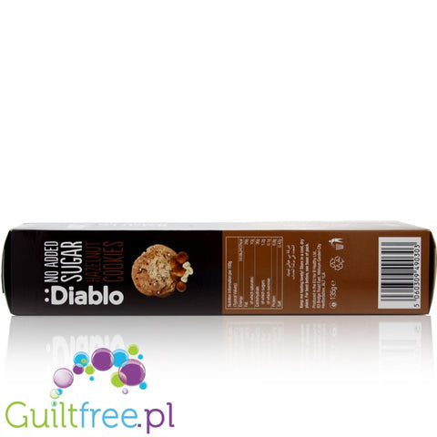 Diablo no sugar added Cookies with corn & oat flakes,