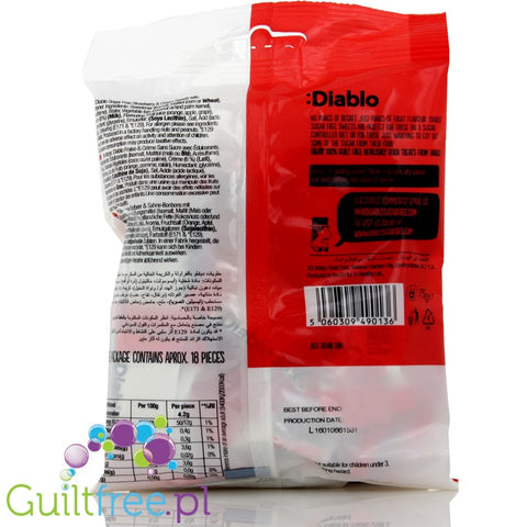 Diablo Sugar Free Strawberry and Cream Sweets