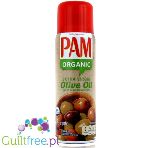 PAM Superior Non Stick Purely Olive Oil - Spray with extra virgin olive oil for frying;