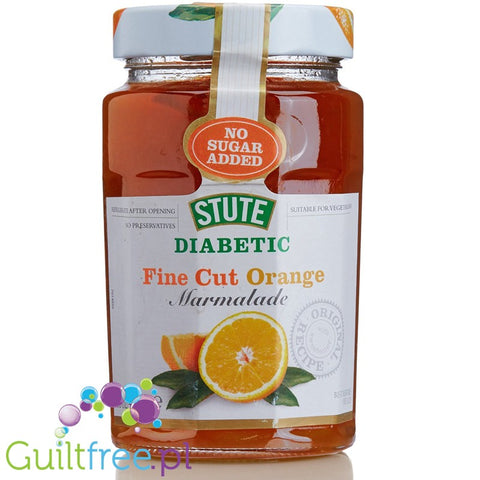 Stute Diabetic fine cut orange marmalade without sweetener