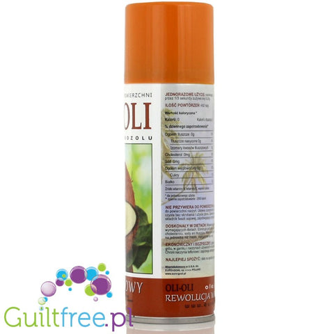 Oli Oli Coconut oil in aerosol