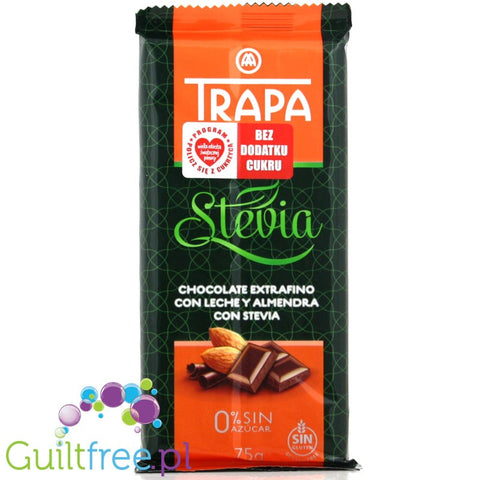 Trapa - Milk chocolate without sugar
