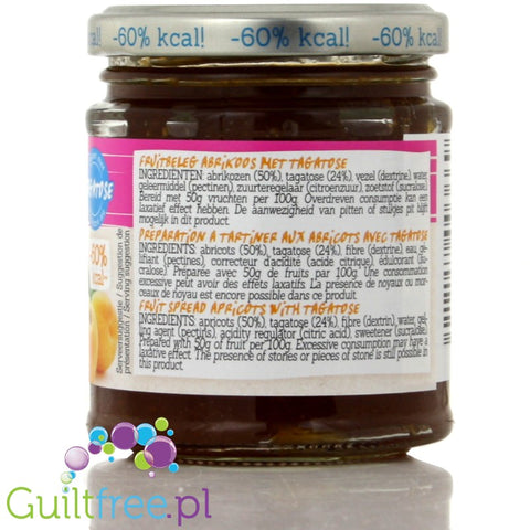 Damhert low calorie apricot jam